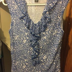 Sleeveless summer top